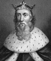 Dibujo del rey Enrique I de Inglaterra