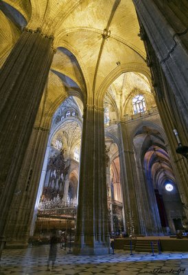 Interior de la catedral de Sevilla